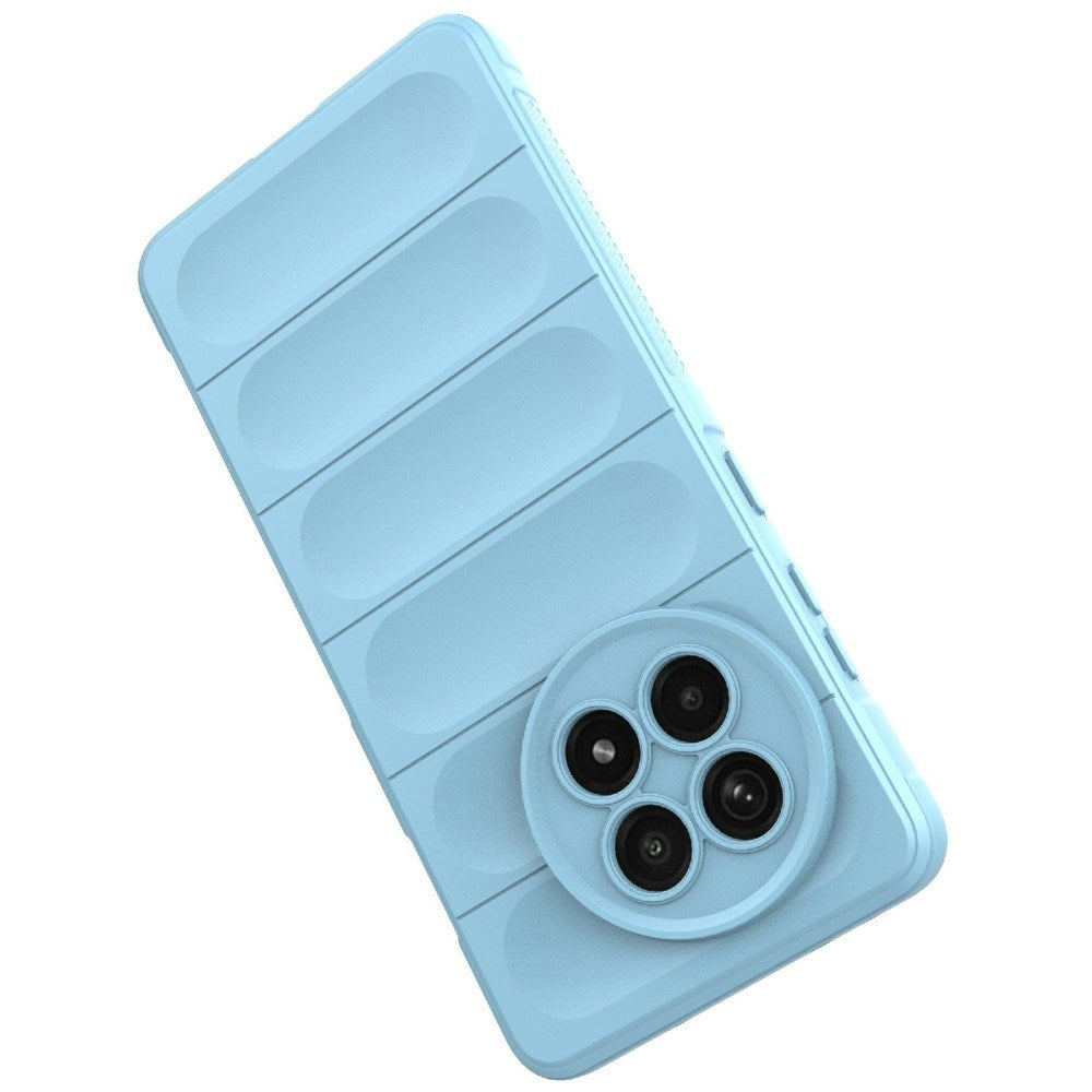 EIDERWOOD OnePlus 13R Fleksibelt Plastik Bagside Cover - Lyseblå