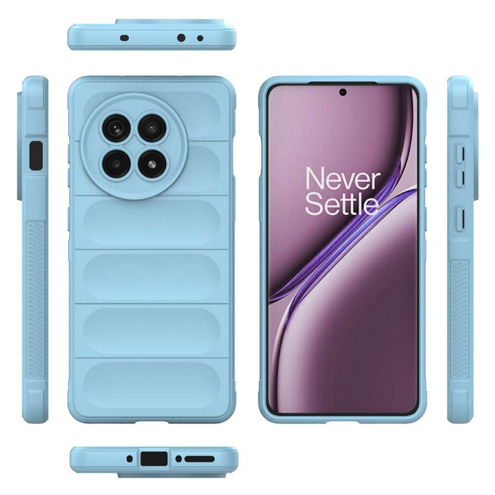 EIDERWOOD OnePlus 13R Fleksibelt Plastik Bagside Cover - Lyseblå