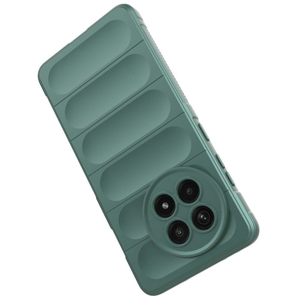 EIDERWOOD OnePlus 13R Fleksibelt Plastik Bagside Cover - Grøn