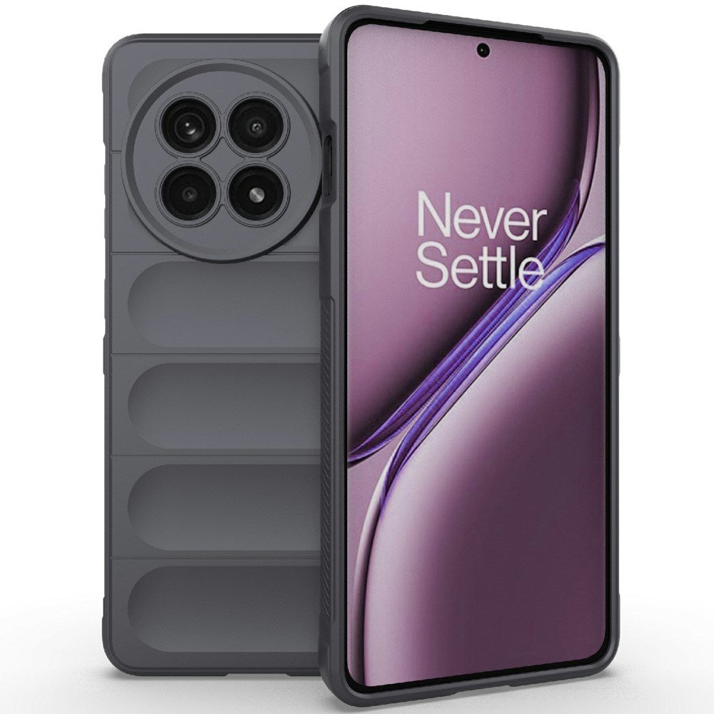 EIDERWOOD OnePlus 13R Fleksibelt Plastik Bagside Cover - Mørkegrå