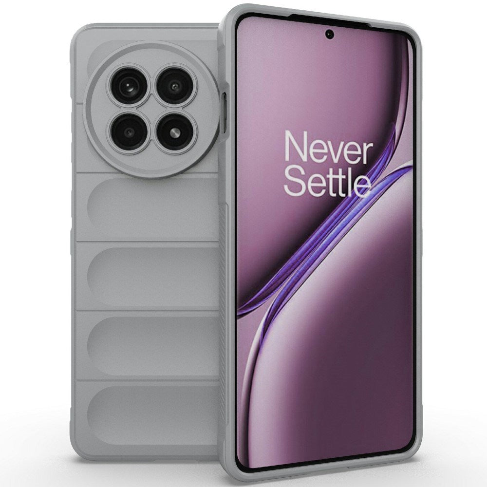 EIDERWOOD OnePlus 13R Fleksibelt Plastik Bagside Cover - Grå