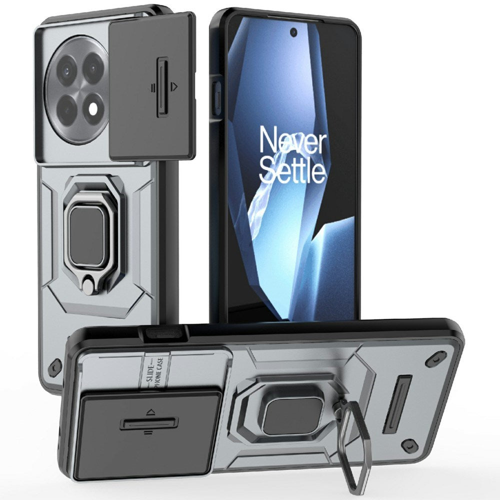 EIDERWOOD OnePlus 13R Håndværkercover med Integret Kamerabeskyttelse - Grå