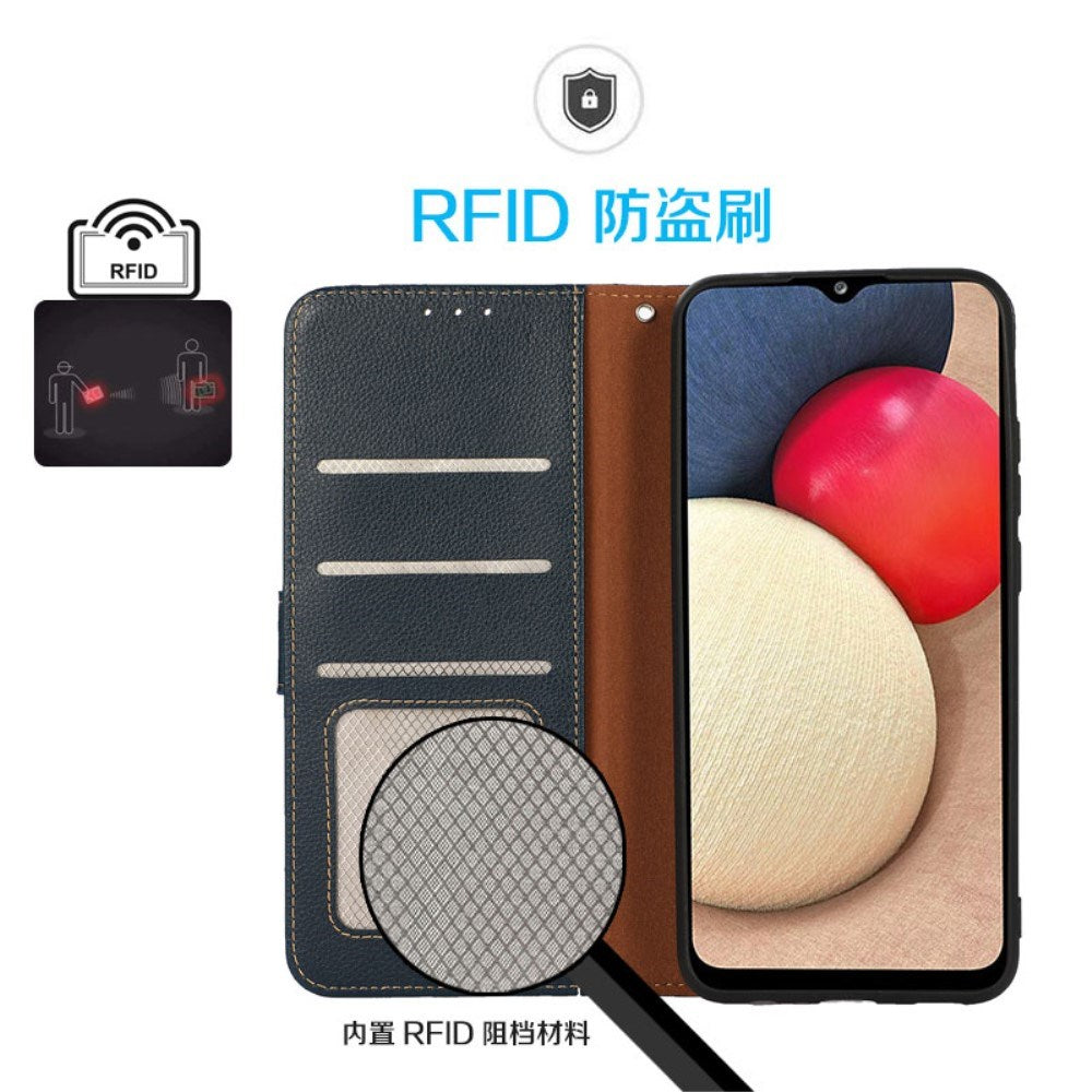 OnePlus 13R Wallet Cover i Kunstlæder med Strop - Blå