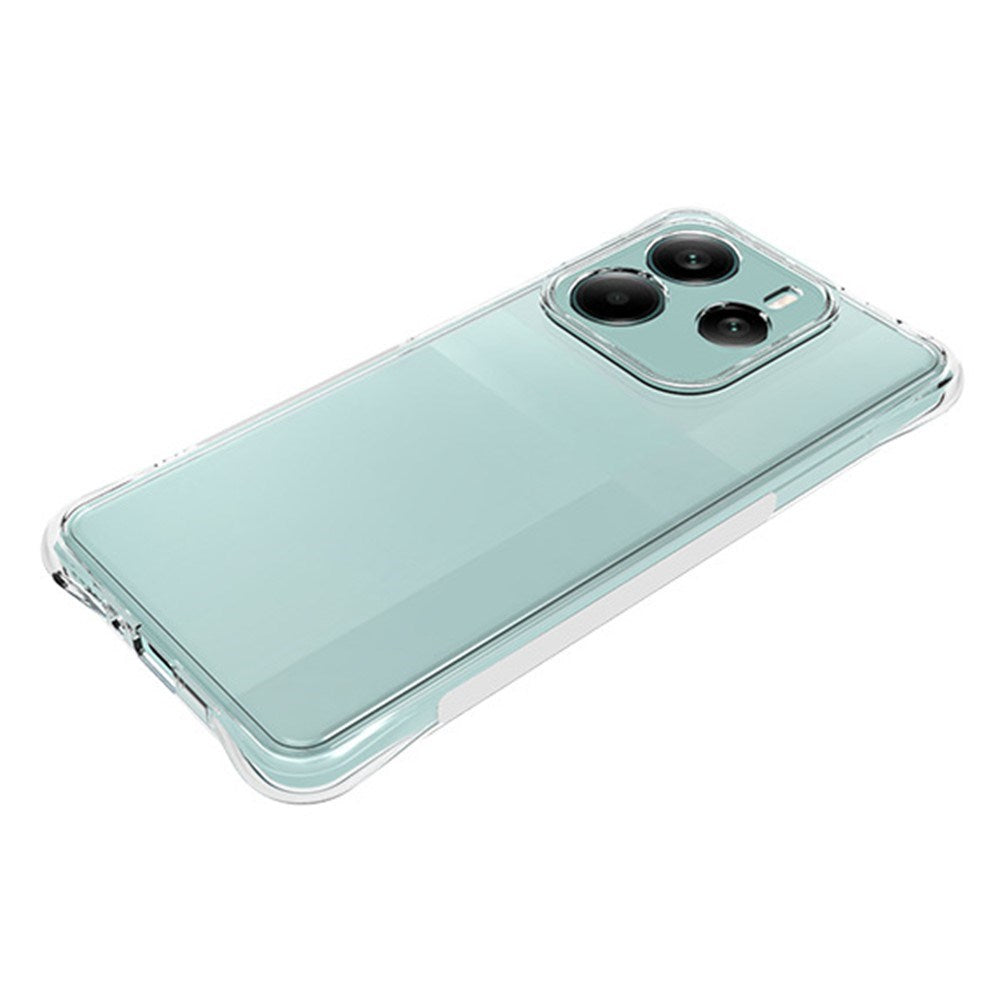 Xiaomi Redmi Note 14 (5G) - EIDERWOOD Plastik Cover m. Stødabsorberende Hjørner - Gennemsigtig