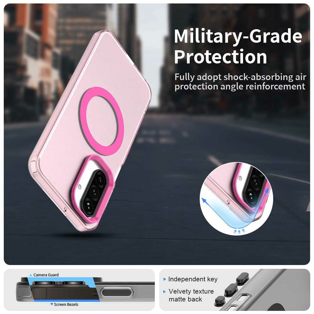 EIDERWOOD Samsung Galaxy A26 5G Cover MagSafe Kompatibel og Stødsikkert Design - Lyserød
