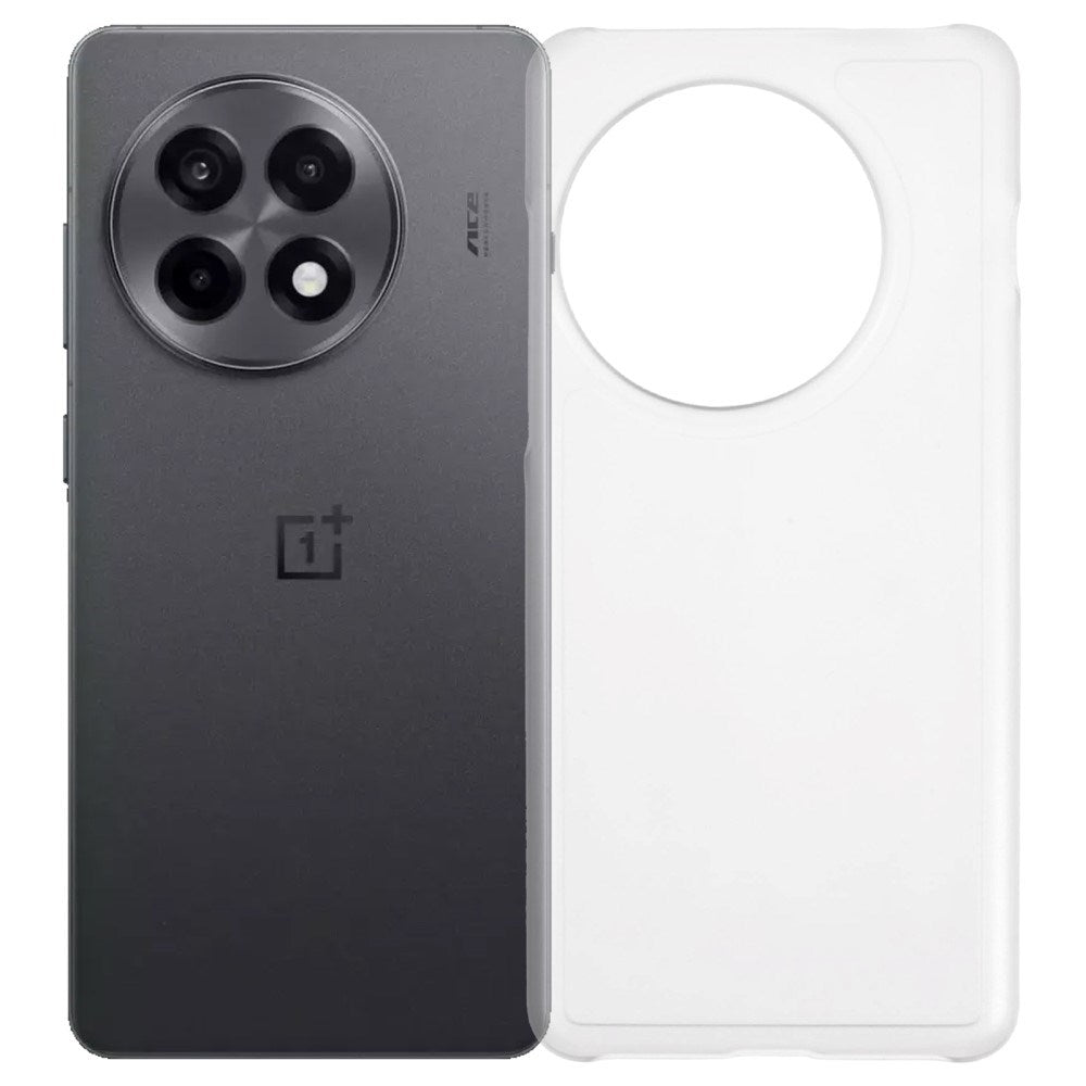 EIDERWOOD OnePlus 13R Hårdt Plastik Bagside Cover - Mat - Gennemsigtig