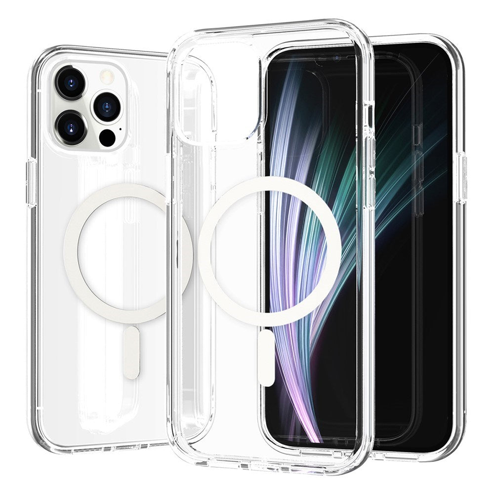 iPhone 13 Pro EIDERWOOD Hybrid Magnetic Mobil Case - MagSafe Kompatibel - Gennemsigtig