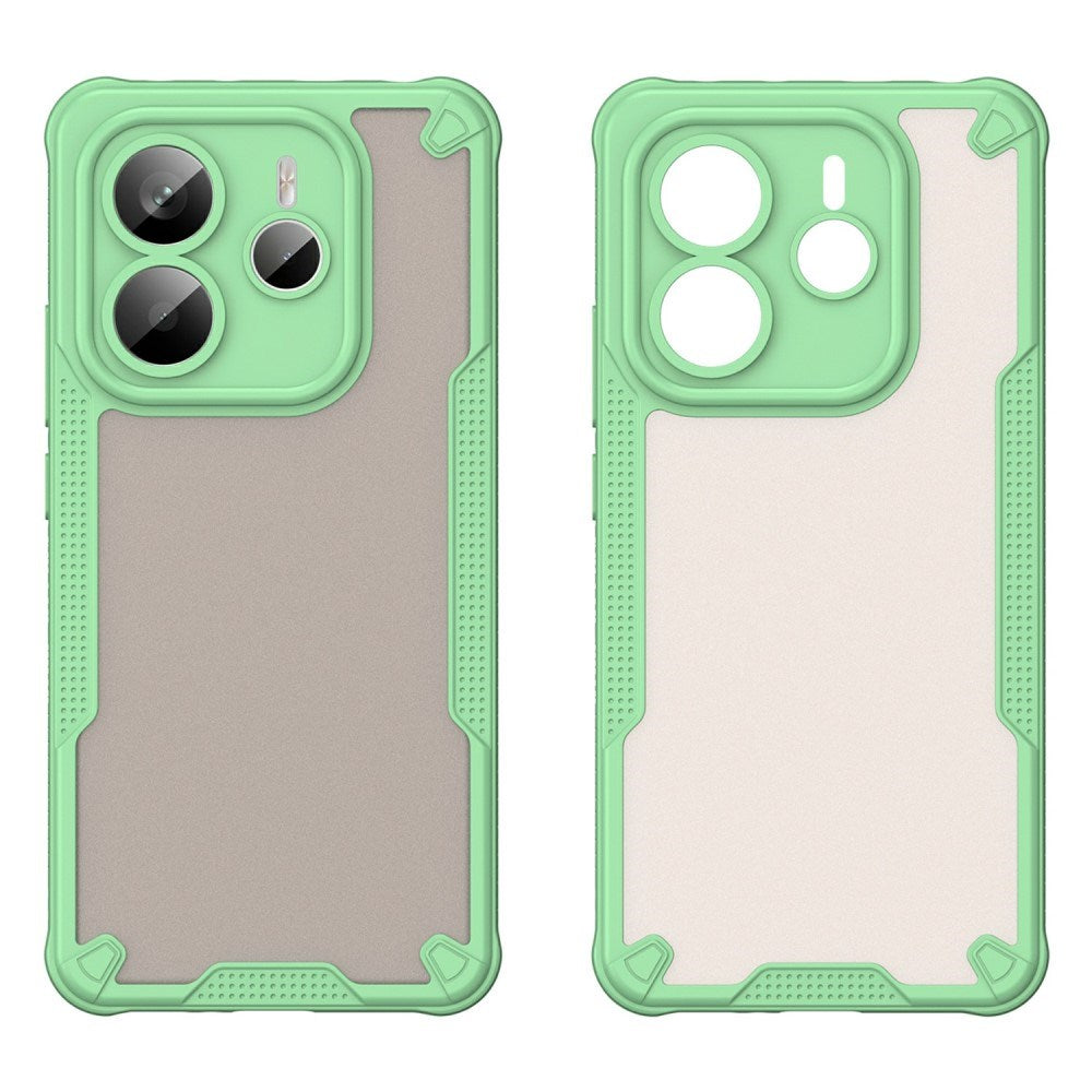 Xiaomi Redmi Note 14 (5G) - EIDERWOOD Hybrid Plastik Bagside Cover - Grøn