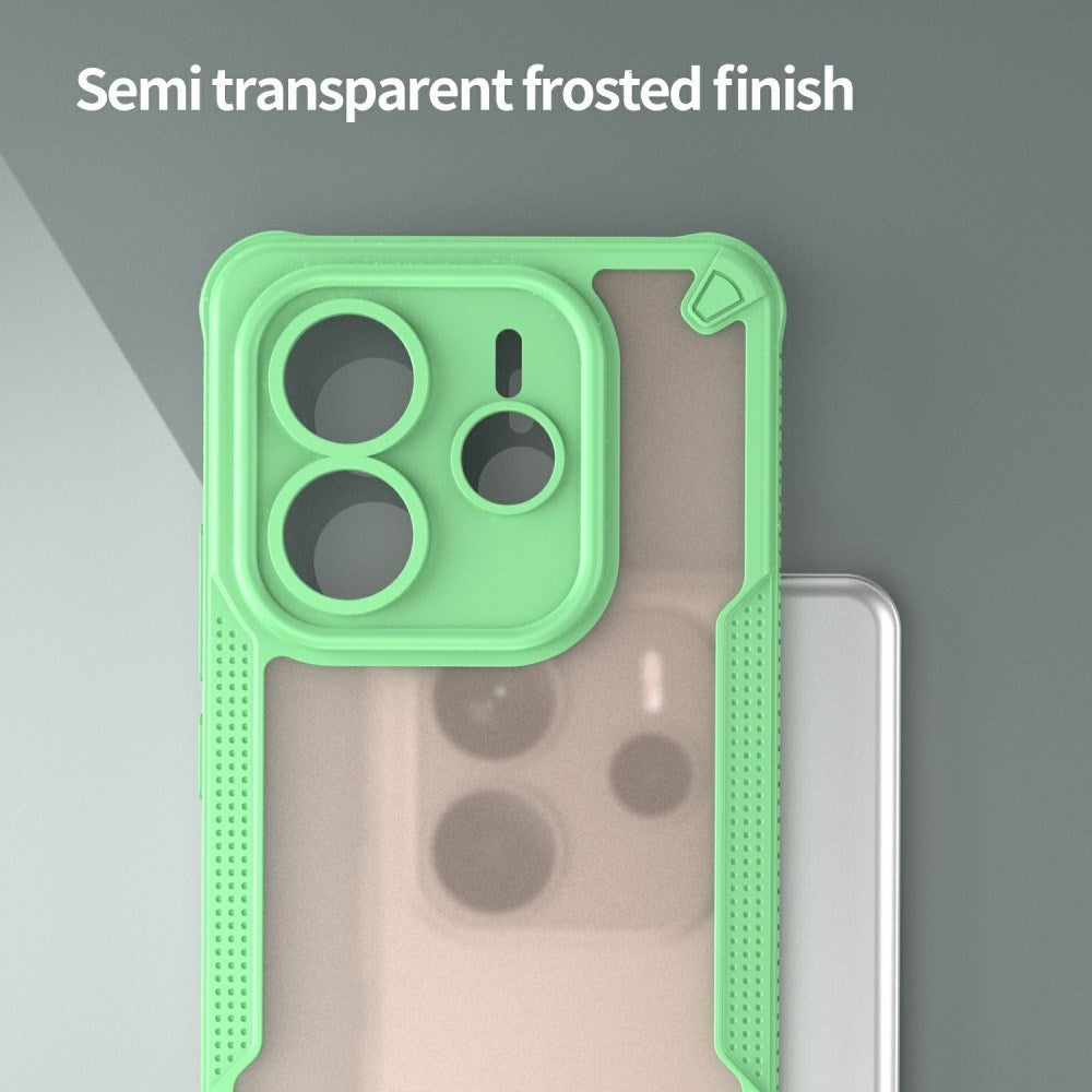 Xiaomi Redmi Note 14 (5G) - EIDERWOOD Hybrid Plastik Bagside Cover - Grøn