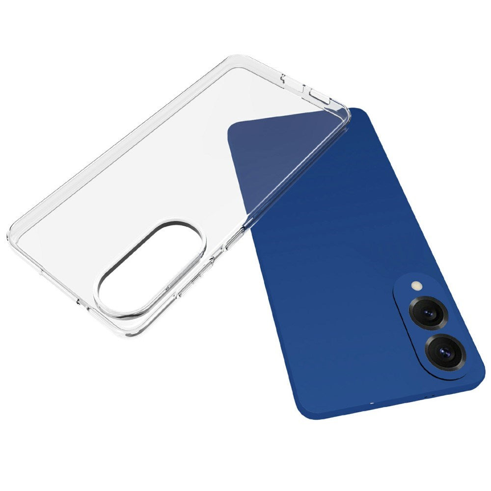 Samsung Galaxy S25 Edge - EIDERWOOD Fleksibelt Plastik Cover - Gennemsigtig