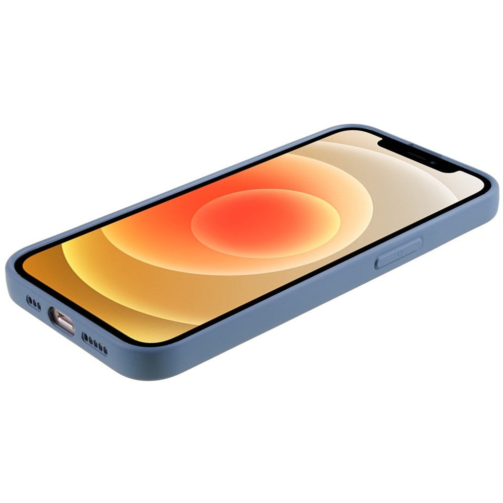 EIDERWOOD iPhone 12 Mini Fleksibelt Plast Bagside Cover - Lyseblå