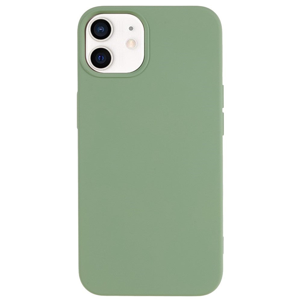 EIDERWOOD iPhone 12 Mini Fleksibelt Plast Bagside Cover - Grøn