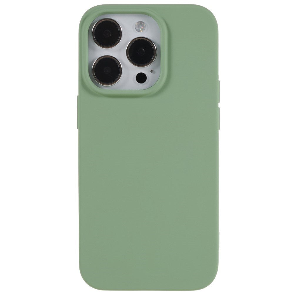 EIDERWOOD iPhone 14 Pro Max Fleksibelt Plast Bagside Cover - Lysegrøn