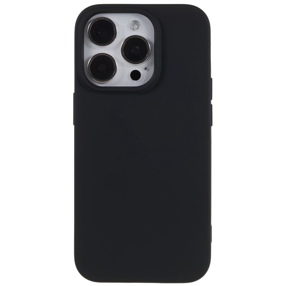 EIDERWOOD iPhone 14 Pro Max Fleksibelt Plast Bagside Cover - Sort