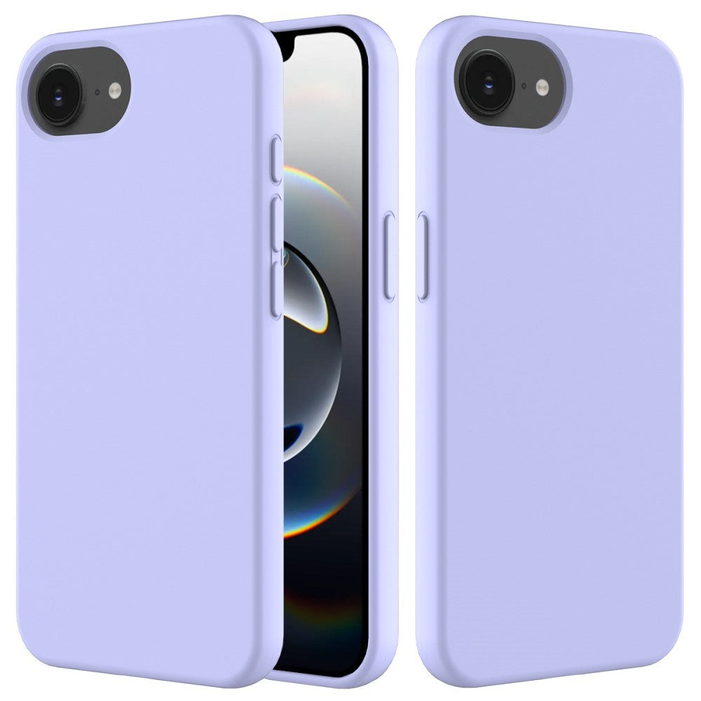 EIDERWOOD iPhone 16e Silikone Cover - Foret Inderside - Lavendel