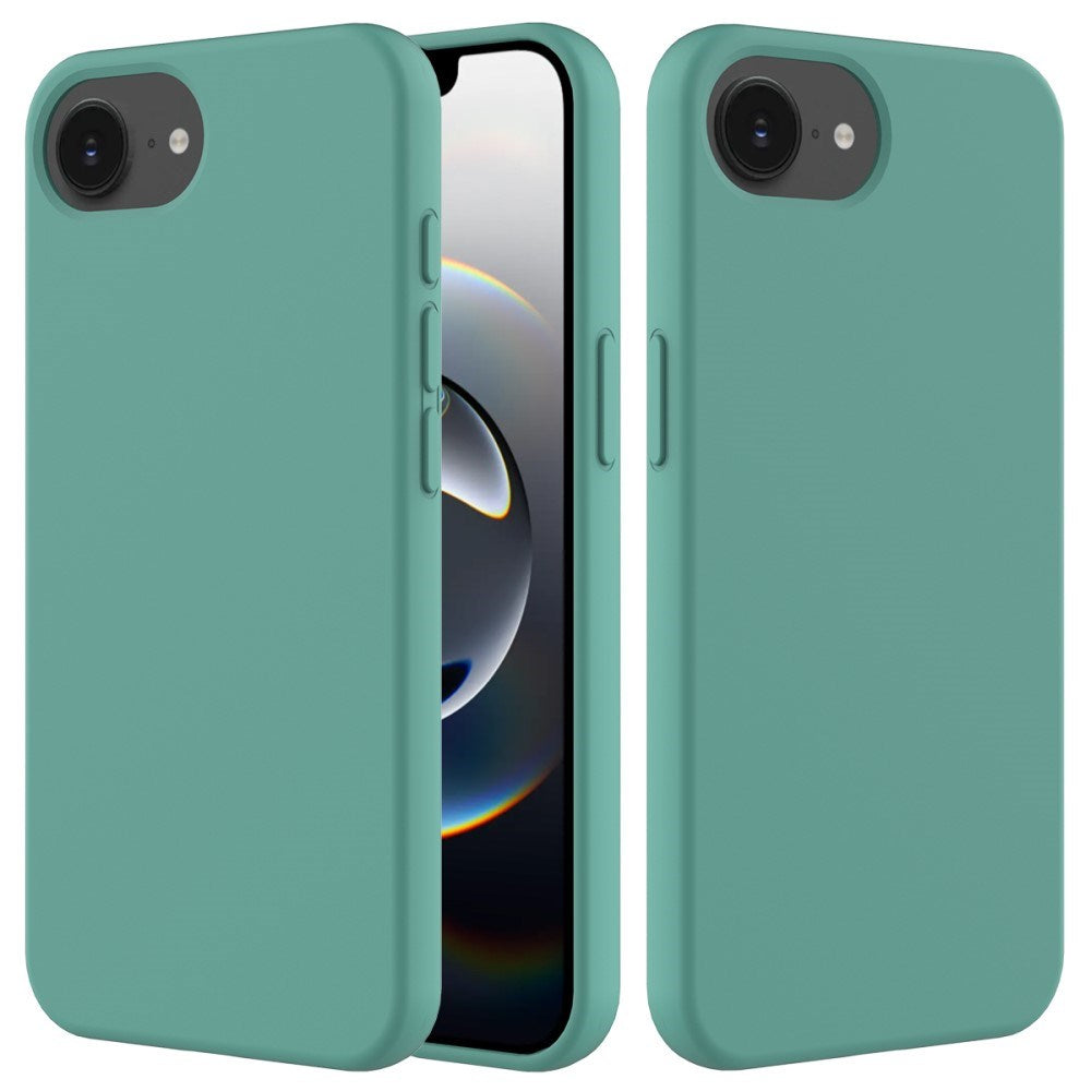 EIDERWOOD iPhone 17e / 16e Silikone Cover - Foret Inderside - Mørkegrøn