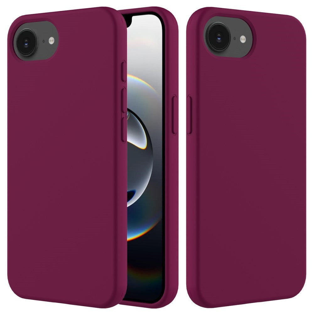 EIDERWOOD iPhone 17e / 16e Silikone Cover - Foret Inderside - Vinrød