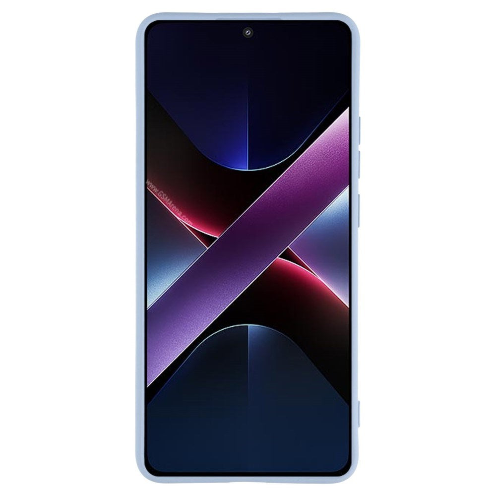 EIDERWOOD Xiaomi Poco X7 Pro Foret Fleksibelt Plast Mobil Cover - Lyseblå