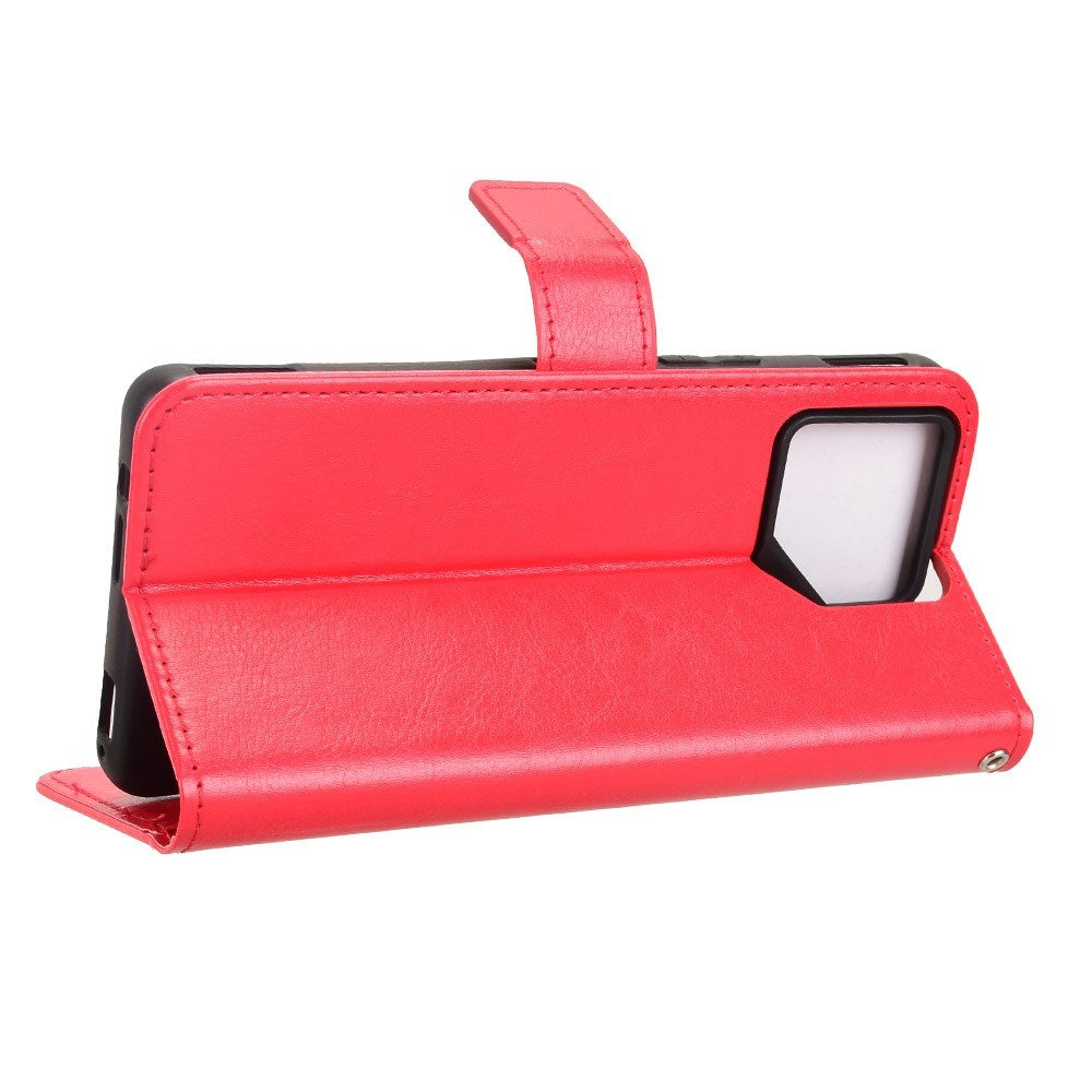 EIDERWOOD - Asus ROG Phone 9 (5G) / 9 Pro (5G) - Kunstlæder Flip Cover m. Kortholder & Ståfunktion - Rød