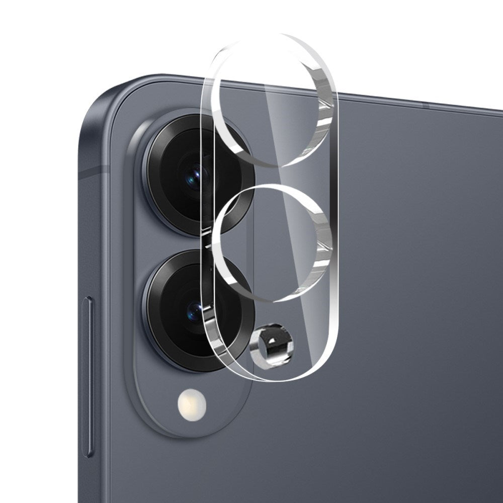 Samsung Galaxy S25 Edge 3-in-1 Beskyttelsessæt m. Cover / Skærmbeskyttelse / Kameralinsebeskyttelse - Gennemsigtig