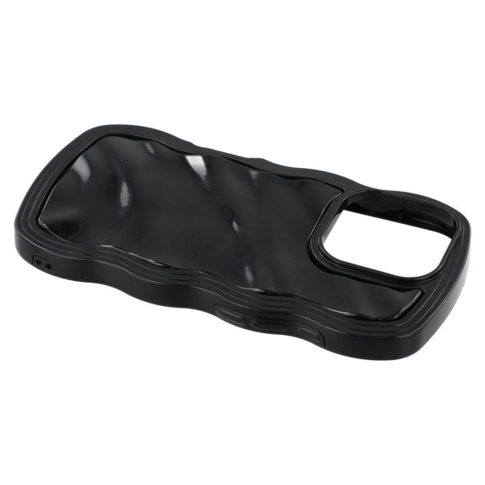 iPhone 16 Pro Max EIDERWOOD Hybrid Plast Wavy Bagside Cover - Sort