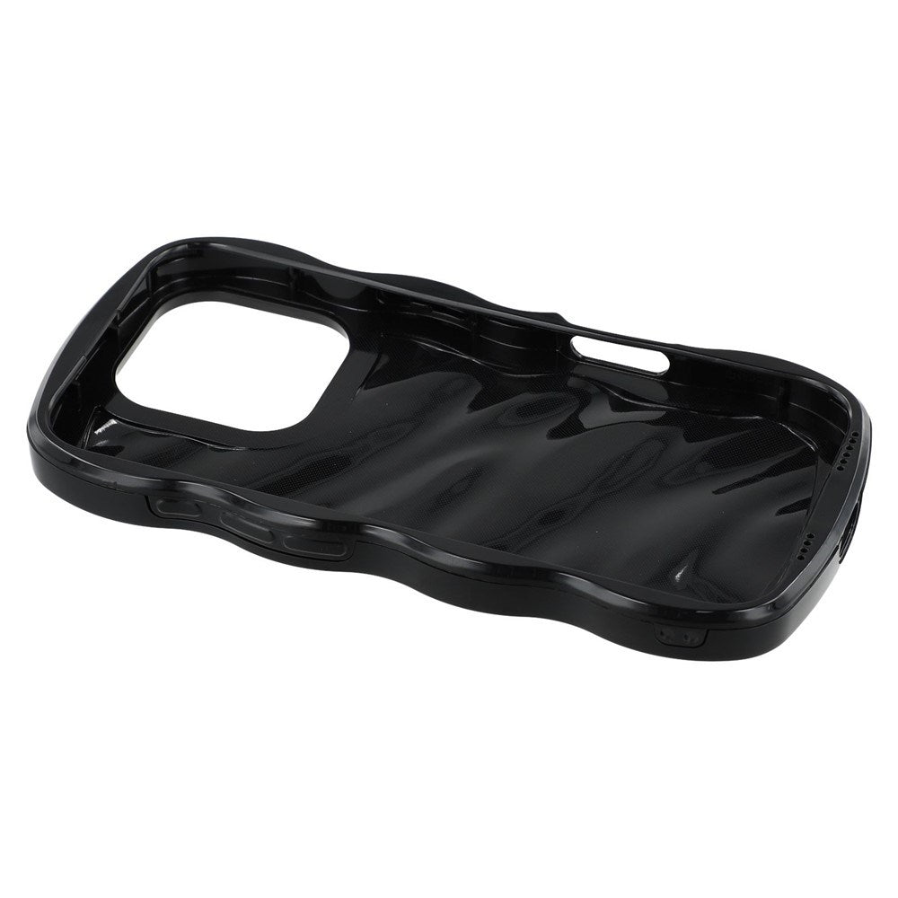 iPhone 16 Pro Max EIDERWOOD Hybrid Plast Wavy Bagside Cover - Sort