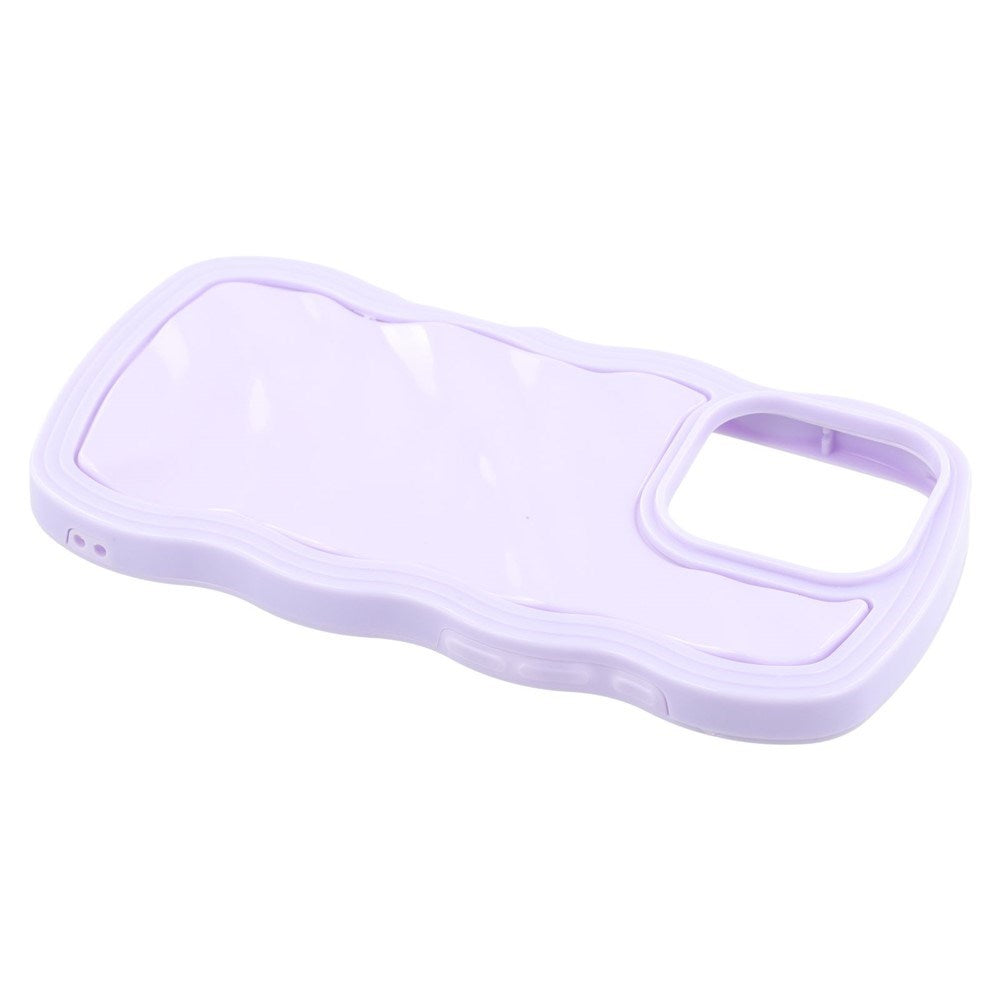 iPhone 16 Pro Max EIDERWOOD Hybrid Plast Wavy Bagside Cover - Lilla