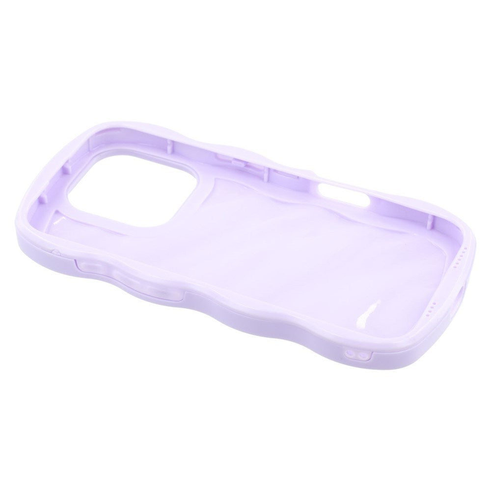 iPhone 16 Pro Max EIDERWOOD Hybrid Plast Wavy Bagside Cover - Lilla