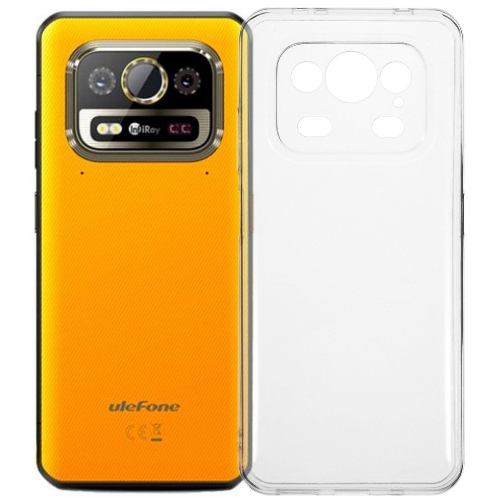 Ulefone Armor 25T Pro - EIDERWOOD Fleksibelt Plast Cover - Gennemsigtig