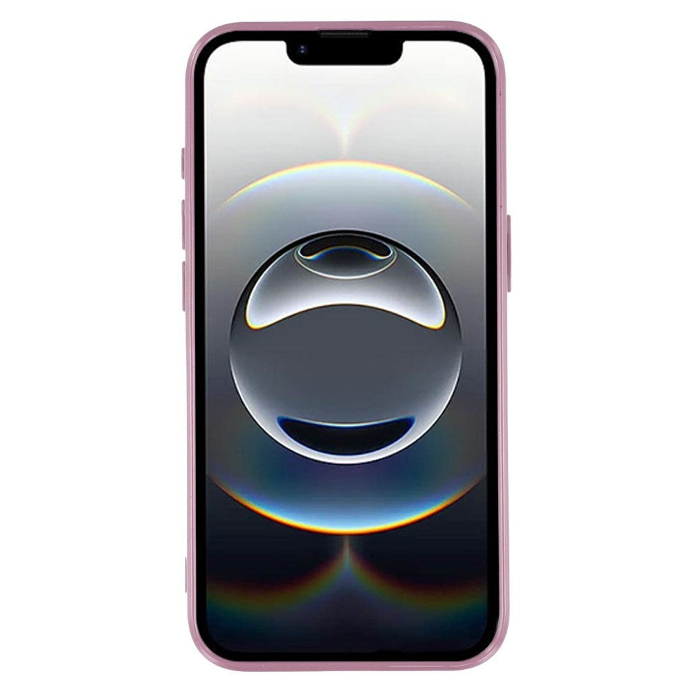EIDERWOOD iPhone 17e / 16e Fleksibelt Plastik Bagside Cover m. Glimmer - Lyserød