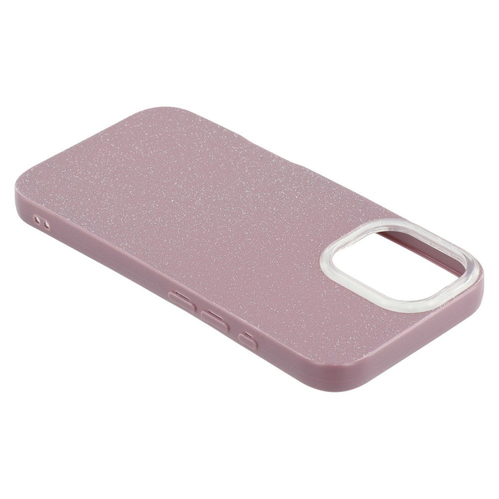 EIDERWOOD IPhone 16 Pro Fleksibelt Plastik Bagside Cover m. Glimmer - Lilla