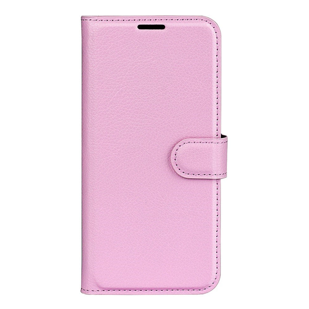 Samsung Galaxy Xcover 7 Pro - EIDERWOOD Kunstlæder Flip Cover m. Kortholder & Ståfunktion - Lyserød