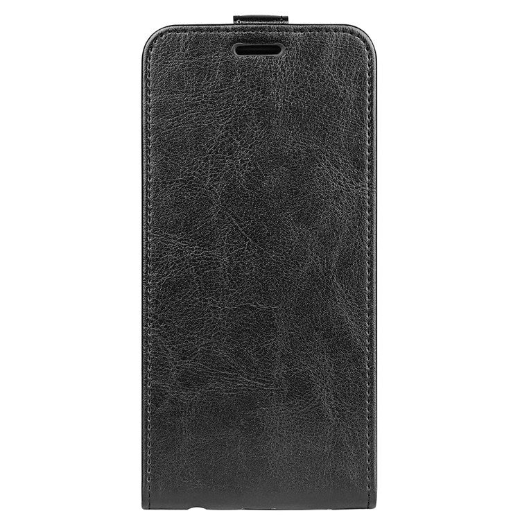 EIDERWOOD Samsung Galaxy Xcover 7 Pro Vertikalt Kunstlæder Flip Cover m. Kortholder - Sort