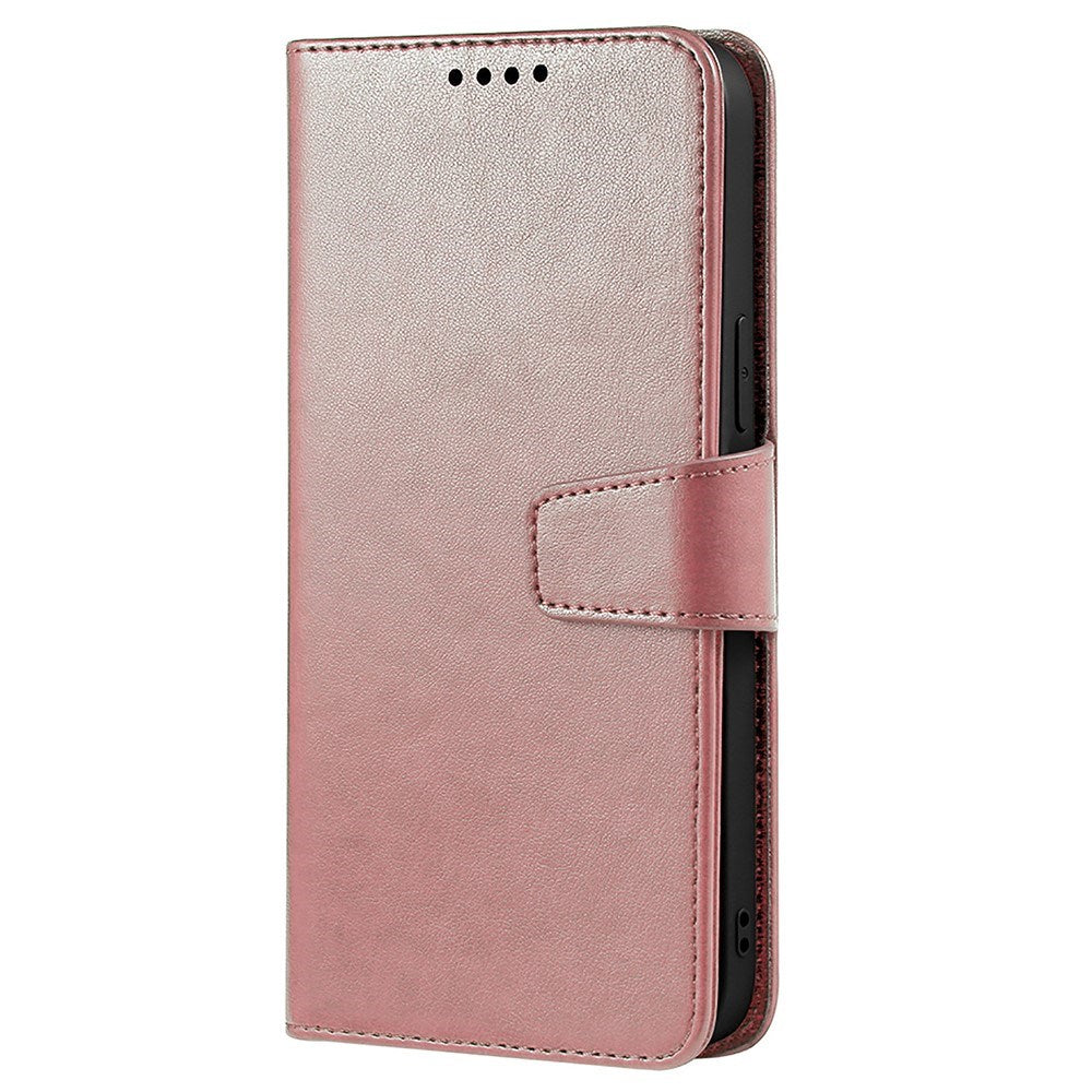 EIDERWOOD Xiaomi 15 Ultra - Imiteret Læder Flip Cover - Rose Gold