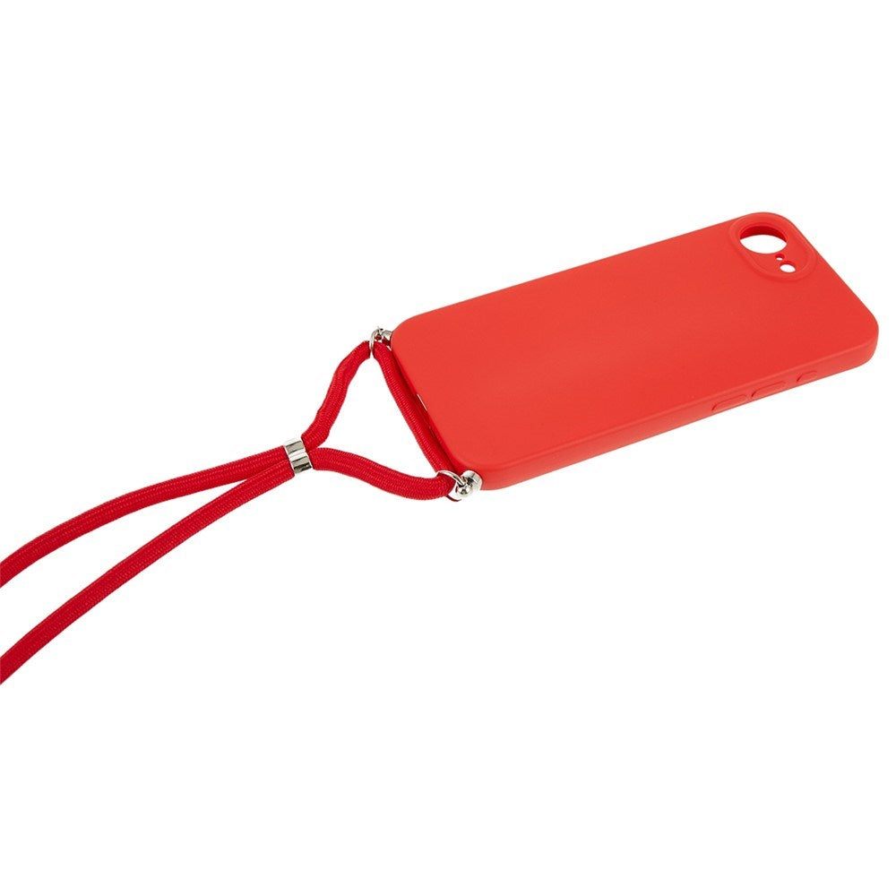 iPhone 17e / 16e EIDERWOOD Foret Plast Bagside Cover m. Strop - Rød