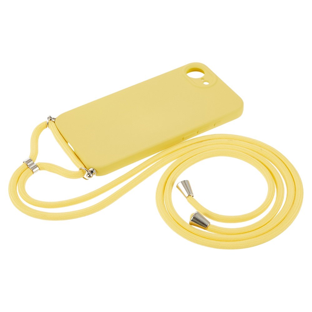 iPhone 17e / 16e EIDERWOOD Foret Plast Bagside Cover m. Strop - Gul
