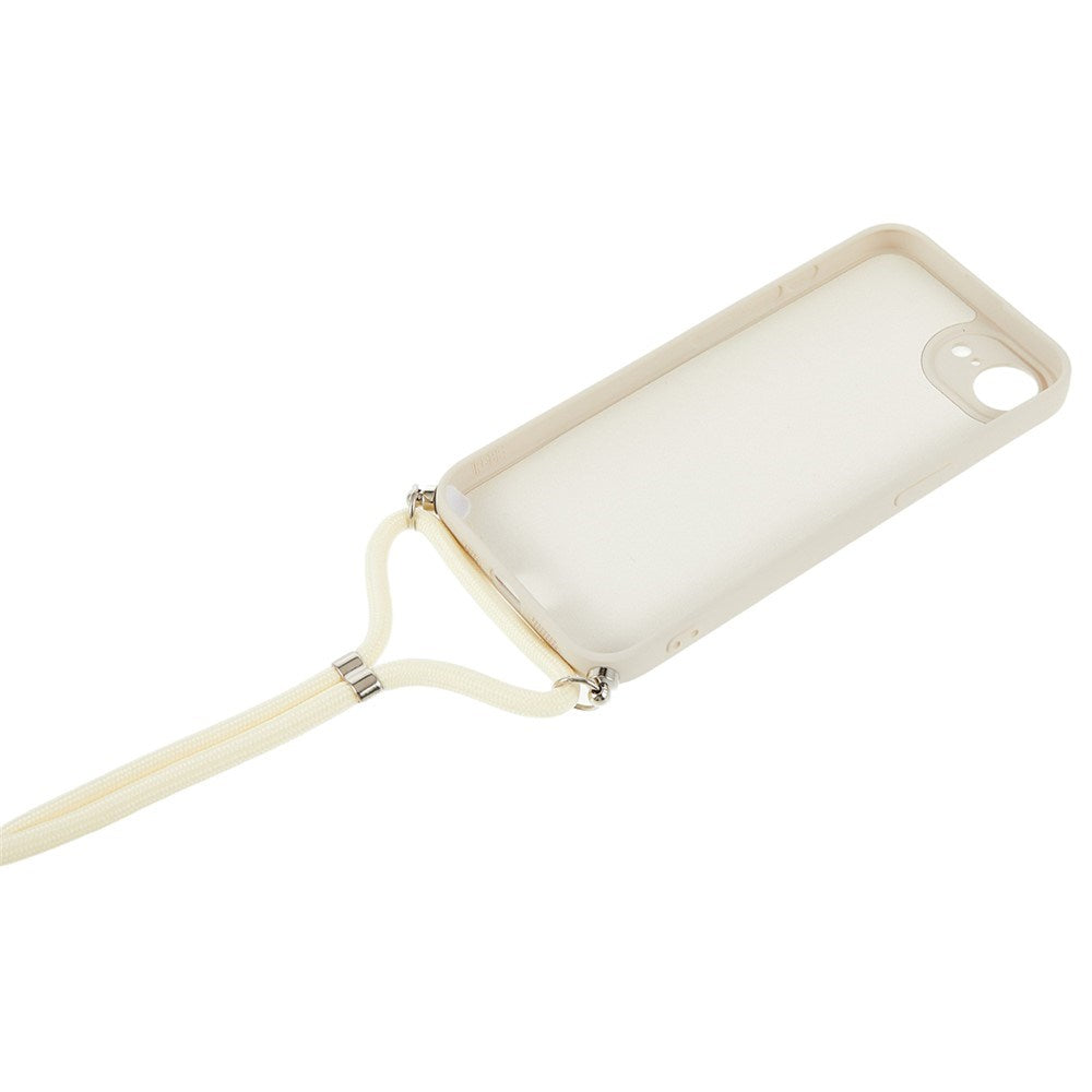 iPhone 17e / 16e EIDERWOOD Foret Plast Bagside Cover m. Strop - Beige