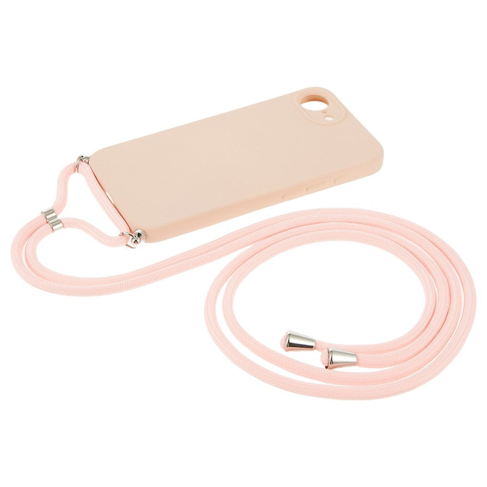 iPhone 17e / 16e EIDERWOOD Foret Plast Bagside Cover m. Strop - Lyserød