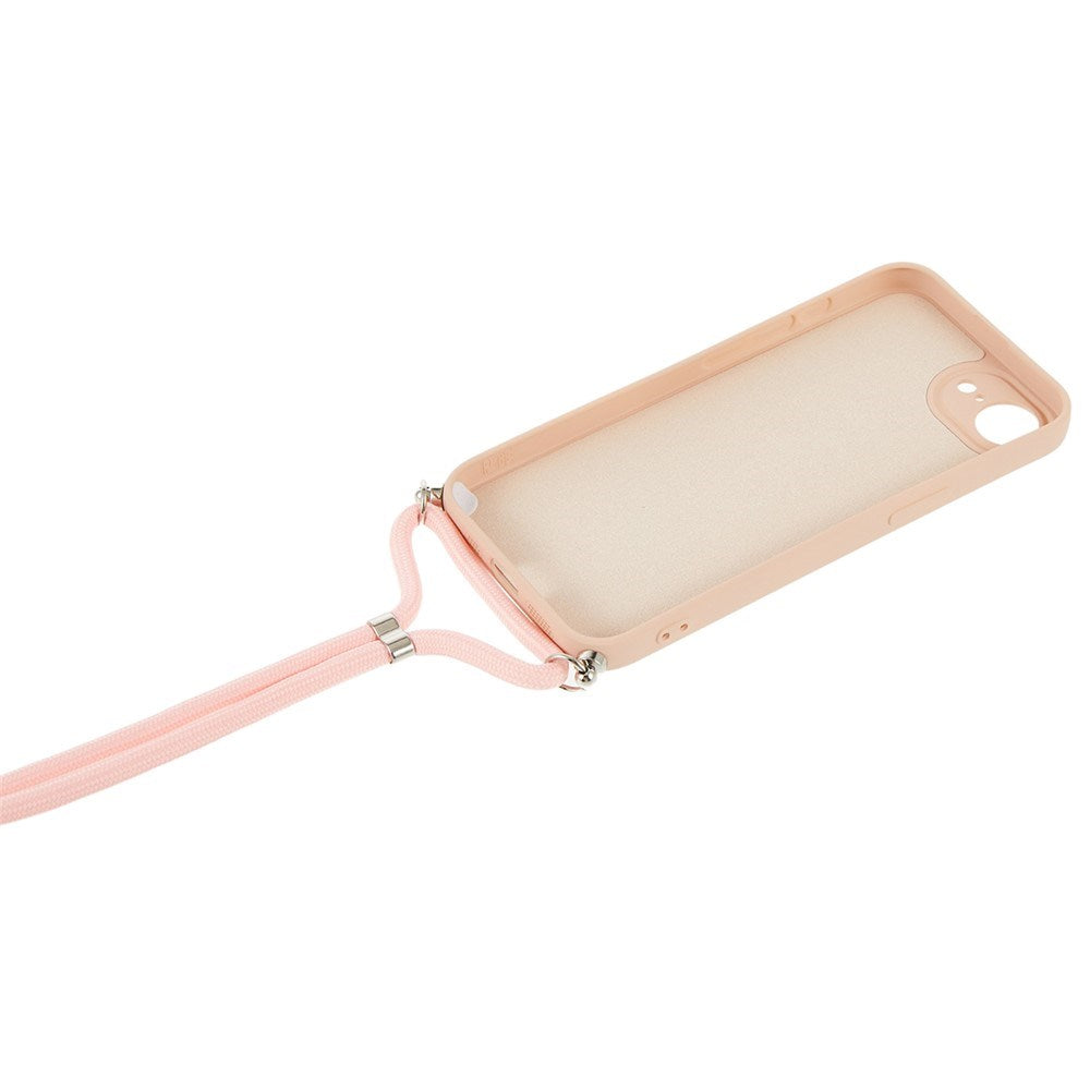 iPhone 17e / 16e EIDERWOOD Foret Plast Bagside Cover m. Strop - Lyserød