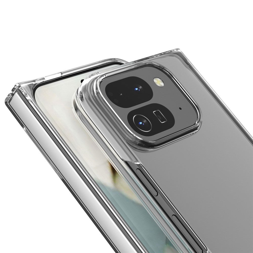 EIDERWOOD Google Pixel 10 Pro Fold Hårdt Plastik Mobil Cover - Gennemsigtig