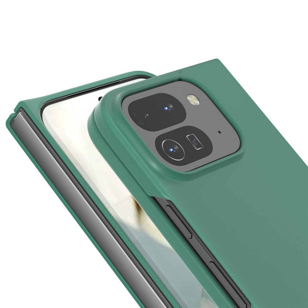 EIDERWOOD Google Pixel 10 Pro Fold Mat Hårdt Plastik Mobil Cover - Grøn