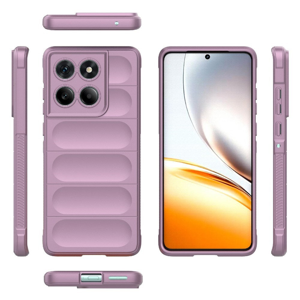 EIDERWOOD - Motorola Edge 60 Fusion - Fleksibelt Plastik Cover - Lilla