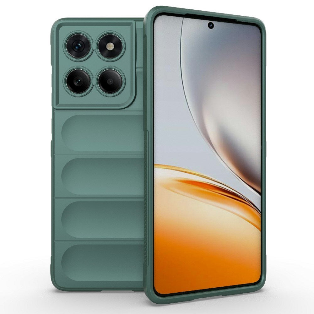 EIDERWOOD - Motorola Edge 60 Fusion - Fleksibelt Plastik Cover - Grøn