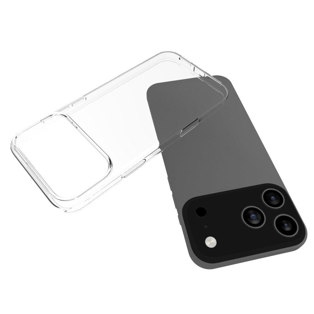 EIDERWOOD iPhone 18 Pro Max / 17 Pro Max Fleksibelt Plastik Bagside Cover - Gennemsigtig
