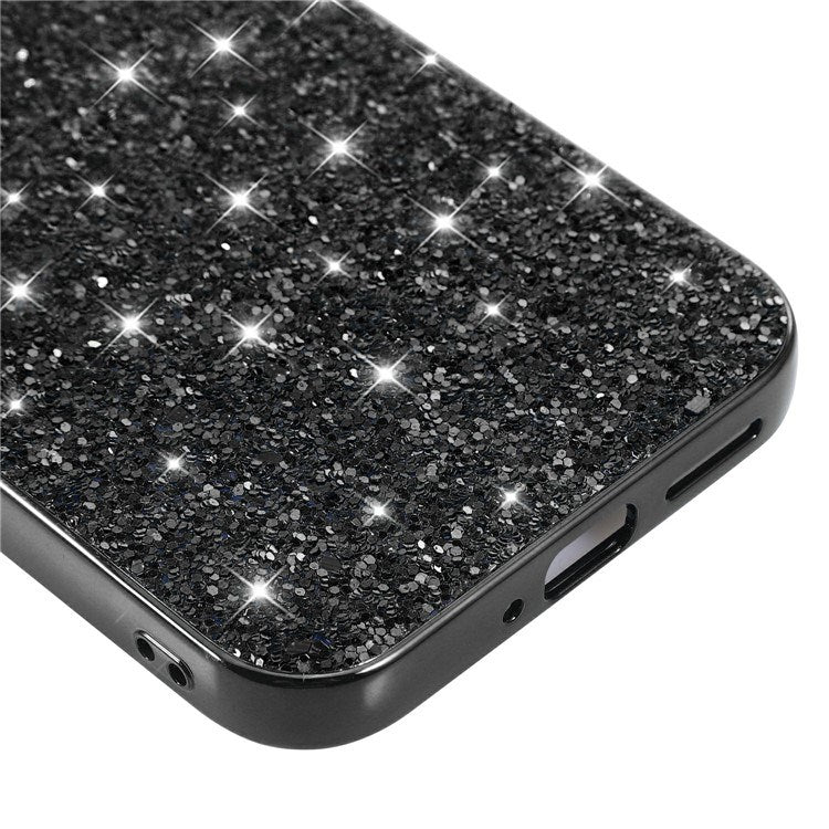 Google Pixel 10 / 10 Pro - EIDERWOOD Glitter Cover - Blå