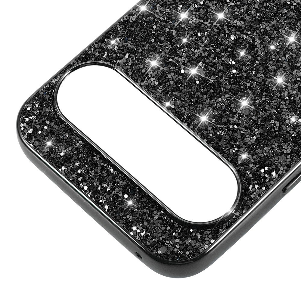 Google Pixel 10 Pro XL - EIDERWOOD Glitter Cover - Guld