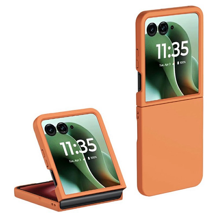 Motorola Razr 60 Ultra - EIDERWOOD Hårdt Plastik Cover - Orange