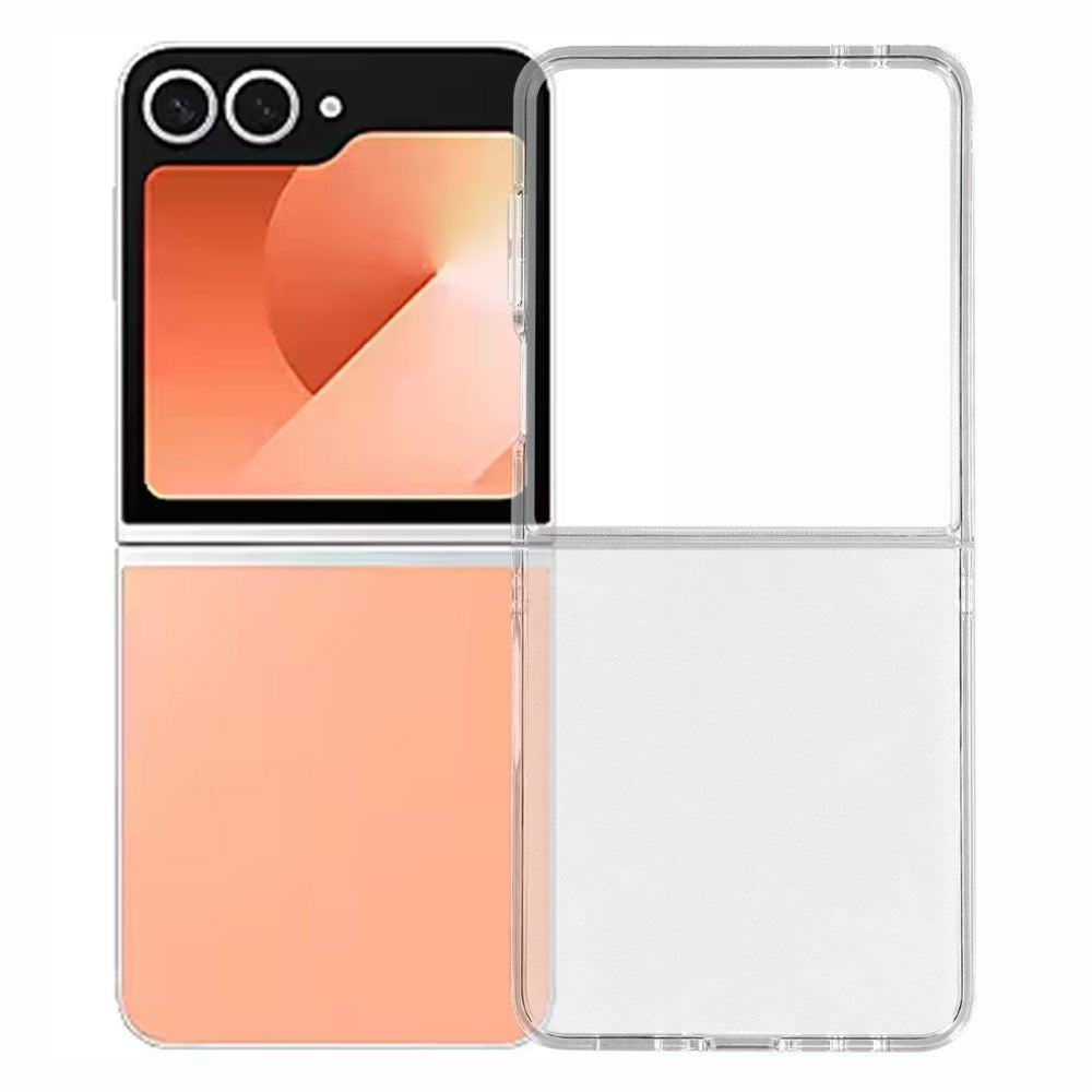 EIDERWOOD Samsung Galaxy Z Flip7 Hård Plastik - Mobil Cover - Gennemsigtig