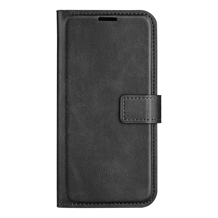 iPhone 17 Pro Max - EIDERWOOD Kunstlæder Flip Cover m. Ståfunktion & Kortholder - Sort