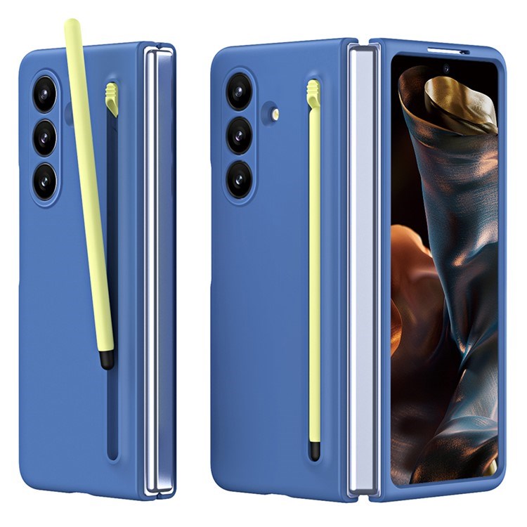 Samsung Galaxy Z Fold7 - EIDERWOOD Hårdt Plastik Cover m. Stylus - Blå